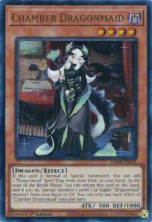 Chamber Dragonmaid [RA04-EN032] Ultra Rare | GnG Games