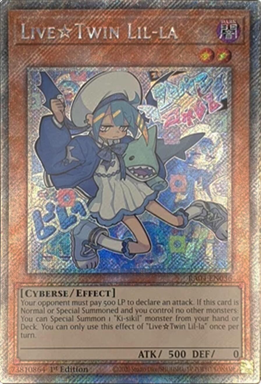 LiveTwin Lil-la [RA04-EN036] Platinum Secret Rare | GnG Games