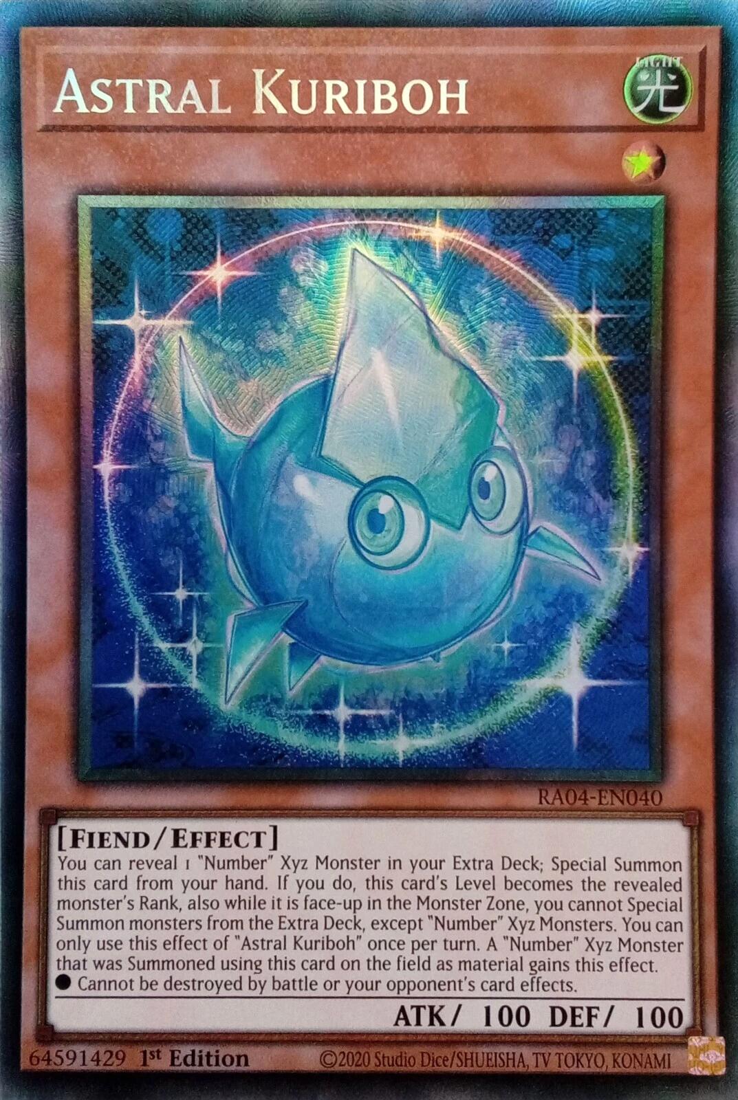 Astral Kuriboh [RA04-EN040] Prismatic Collector's Rare | GnG Games