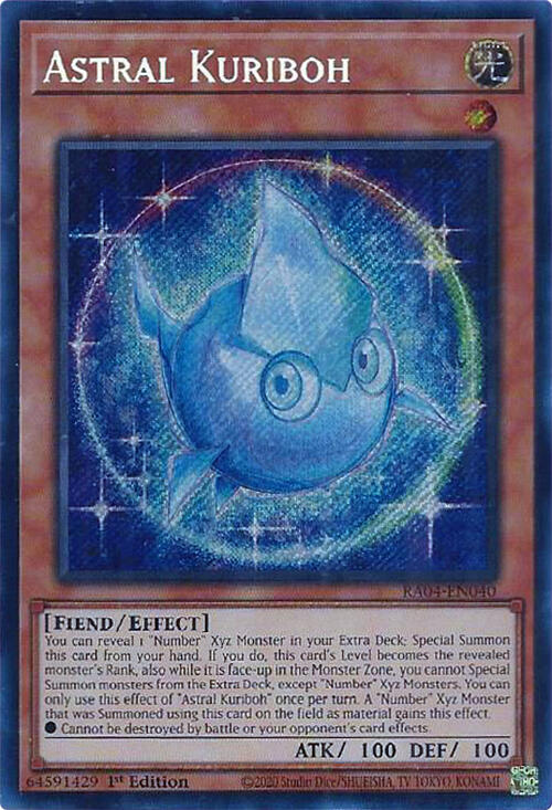 Astral Kuriboh [RA04-EN040] Secret Rare | GnG Games