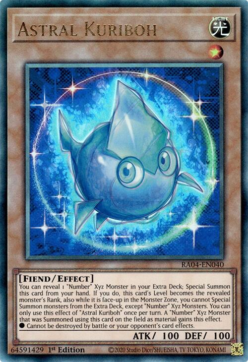 Astral Kuriboh [RA04-EN040] Prismatic Ultimate Rare | GnG Games