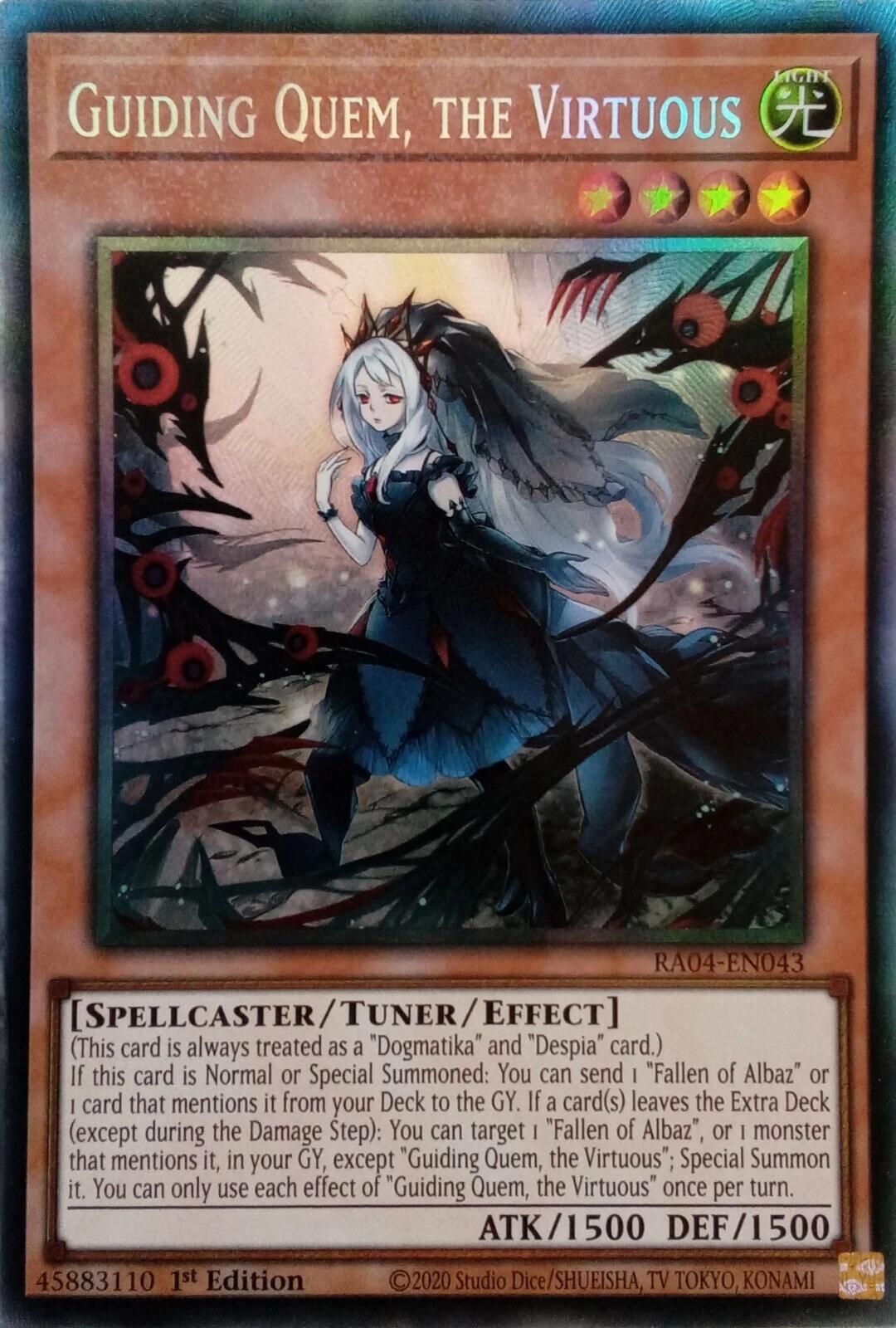 Guiding Quem, the Virtuous [RA04-EN043] Prismatic Collector's Rare | GnG Games