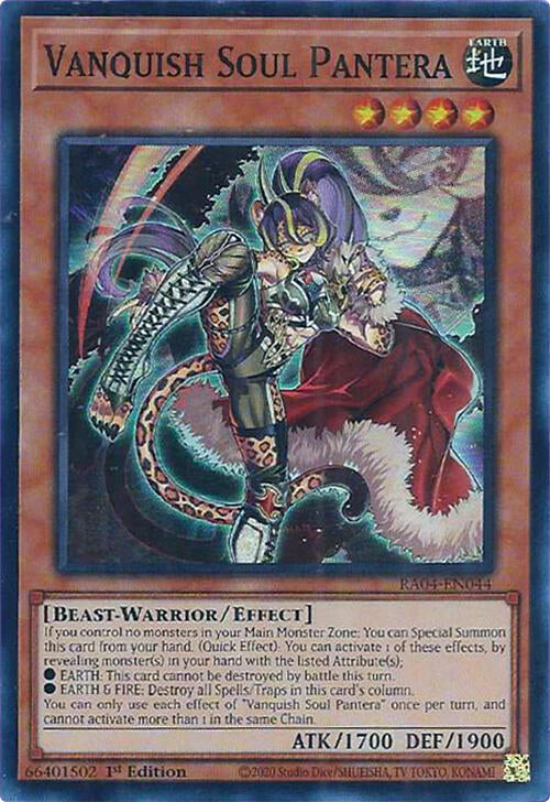 Vanquish Soul Pantera [RA04-EN044] Super Rare | GnG Games