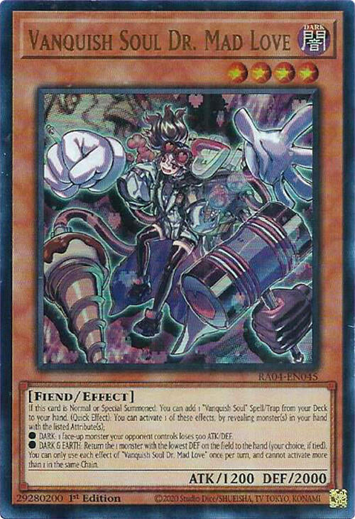 Vanquish Soul Dr. Mad Love [RA04-EN045] Ultra Rare | GnG Games