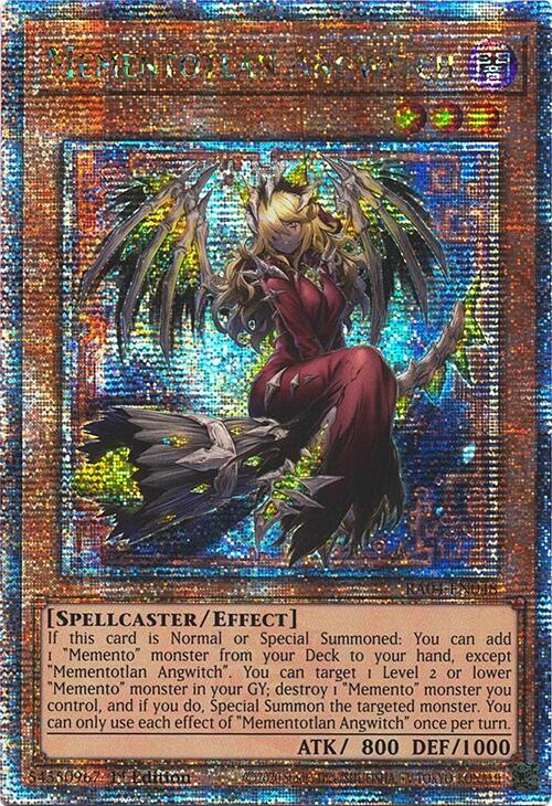 Mementotlan Angwitch [RA04-EN048] Quarter Century Secret Rare | GnG Games