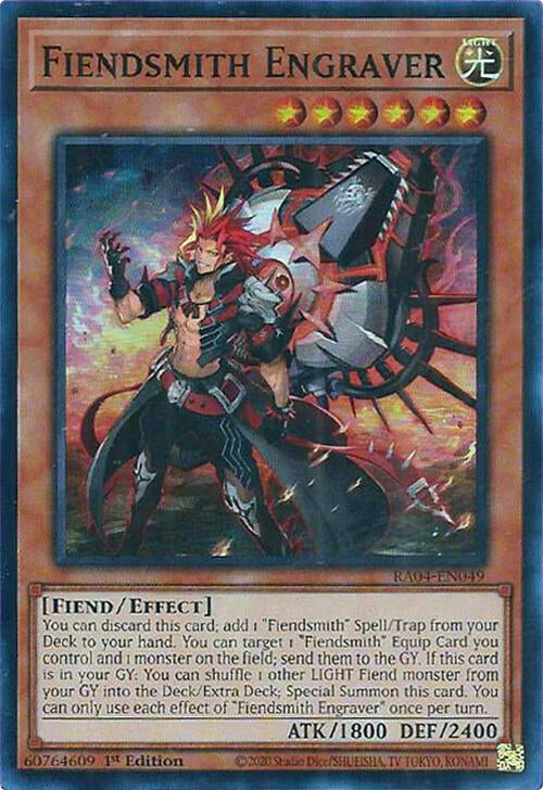 Fiendsmith Engraver [RA04-EN049] Super Rare | GnG Games