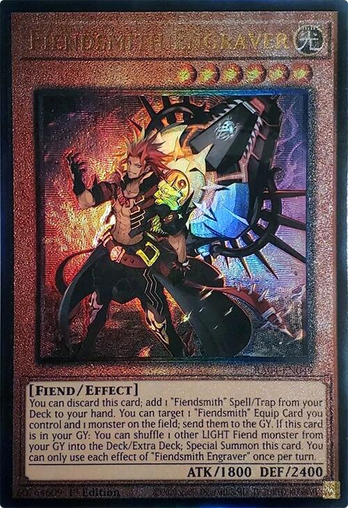 Fiendsmith Engraver [RA04-EN049] Prismatic Ultimate Rare | GnG Games