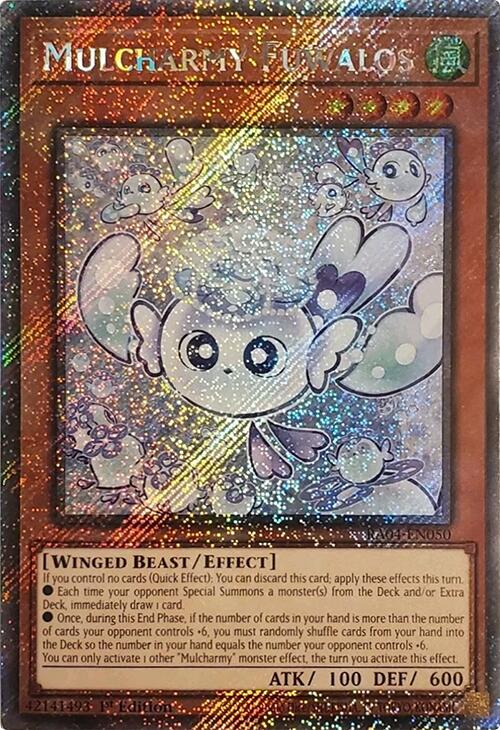 Mulcharmy Fuwalos [RA04-EN050] Platinum Secret Rare | GnG Games
