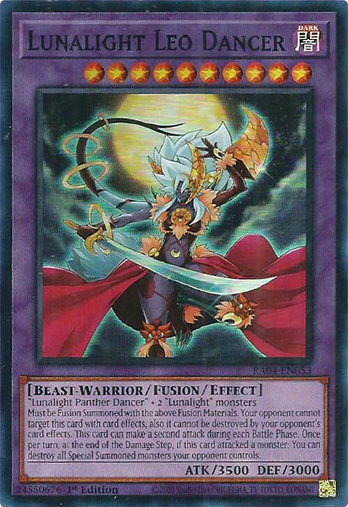 Lunalight Leo Dancer [RA04-EN053] Super Rare | GnG Games