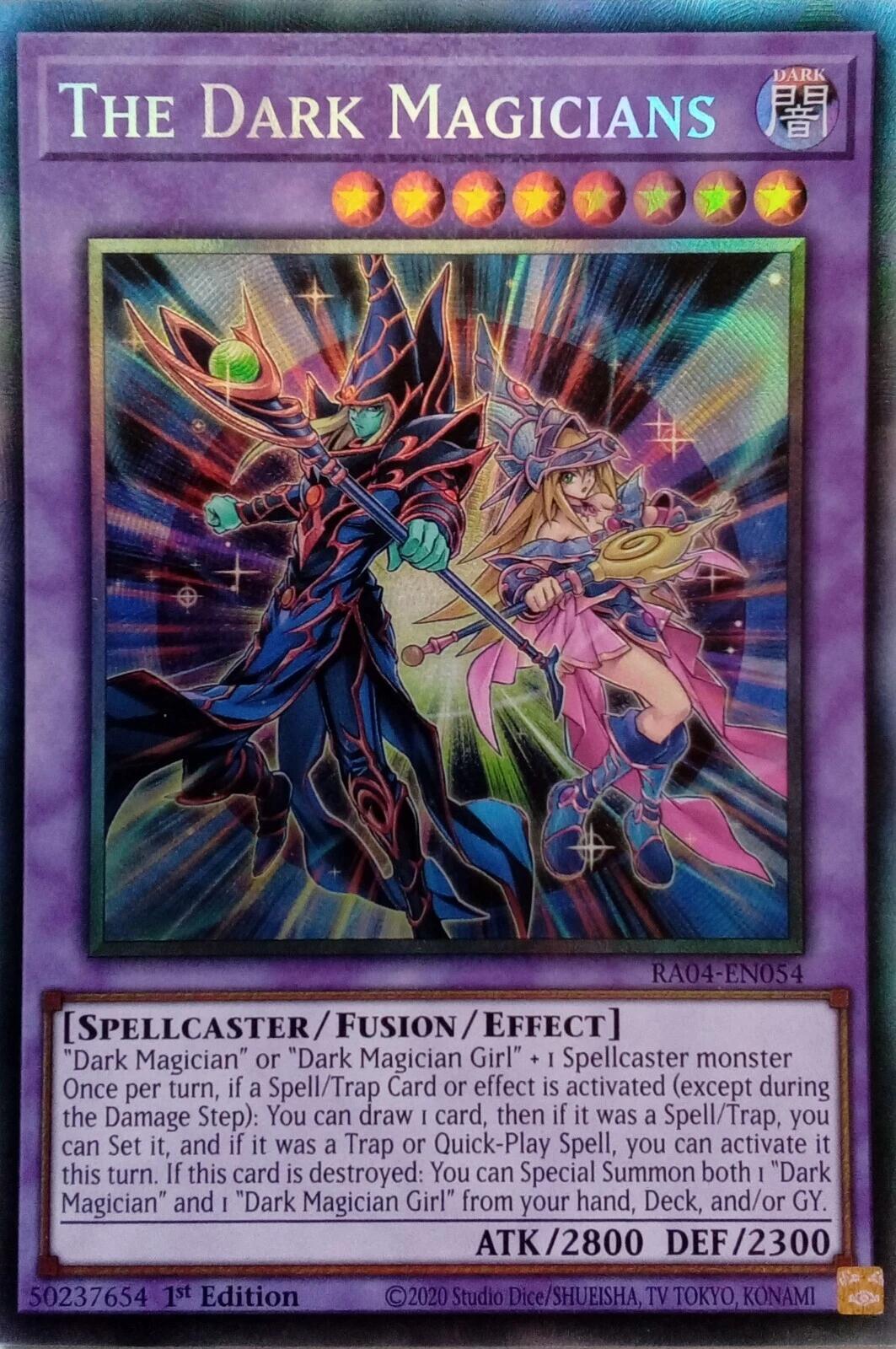 The Dark Magicians [RA04-EN054] Prismatic Collector's Rare | GnG Games