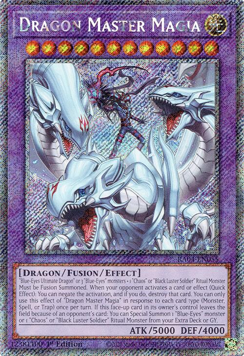 Dragon Master Magia [RA04-EN055] Platinum Secret Rare | GnG Games