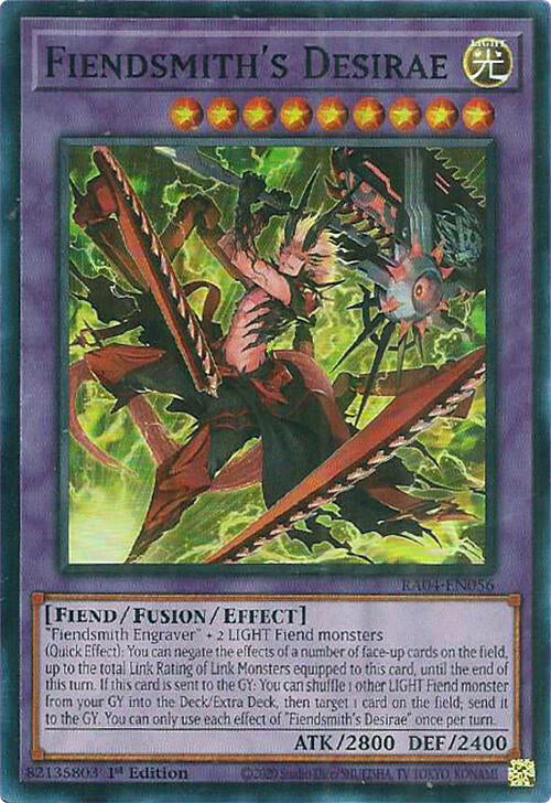Fiendsmith's Desirae [RA04-EN056] Super Rare | GnG Games
