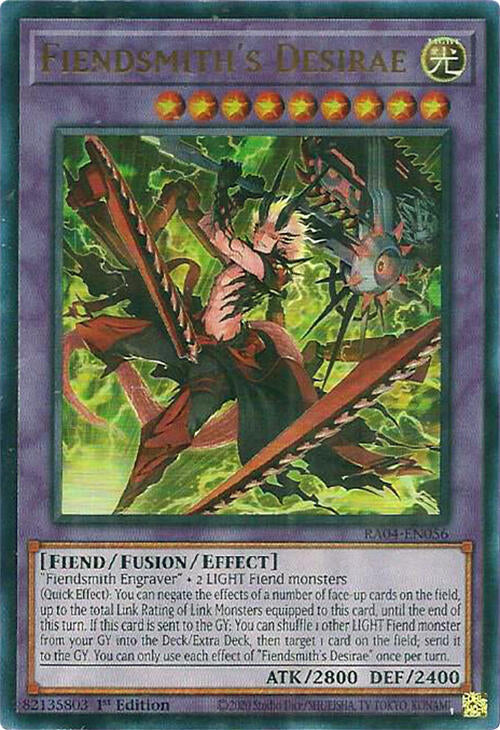 Fiendsmith's Desirae [RA04-EN056] Ultra Rare | GnG Games