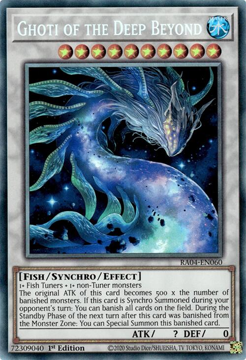 Ghoti of the Deep Beyond [RA04-EN060] Prismatic Collector's Rare | GnG Games