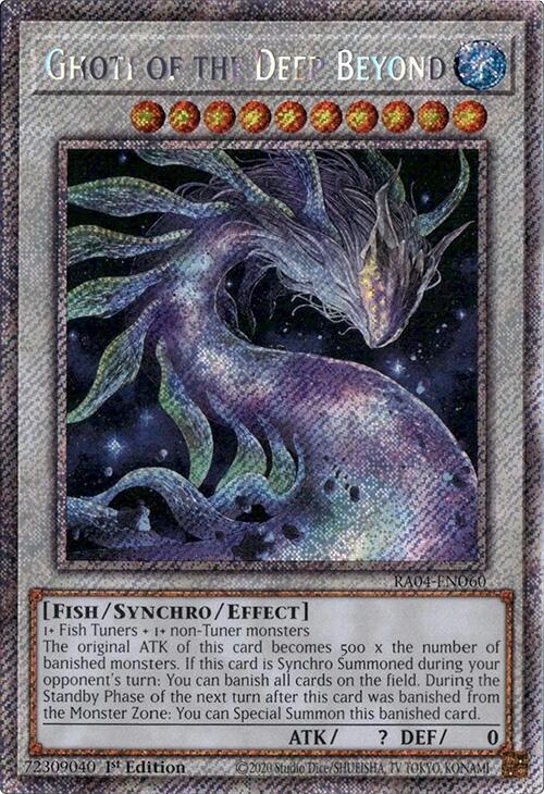 Ghoti of the Deep Beyond [RA04-EN060] Platinum Secret Rare | GnG Games