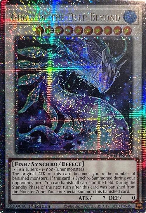 Ghoti of the Deep Beyond [RA04-EN060] Quarter Century Secret Rare | GnG Games