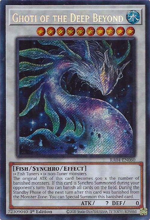 Ghoti of the Deep Beyond [RA04-EN060] Secret Rare | GnG Games