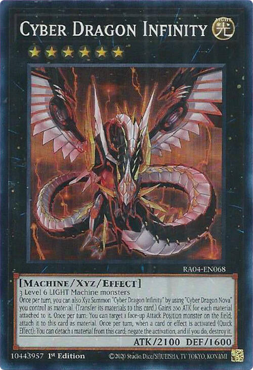 Cyber Dragon Infinity [RA04-EN068] Super Rare | GnG Games