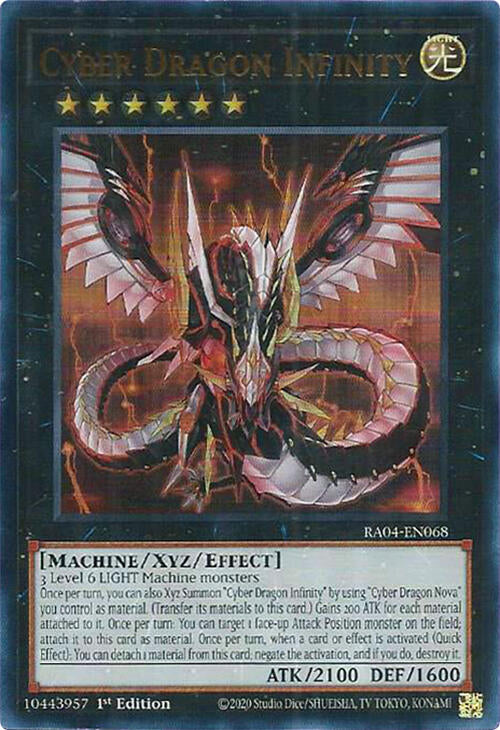 Cyber Dragon Infinity [RA04-EN068] Ultra Rare | GnG Games