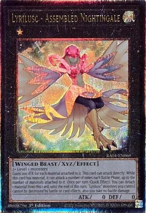 Lyrilusc - Assembled Nightingale [RA04-EN069] Prismatic Ultimate Rare | GnG Games