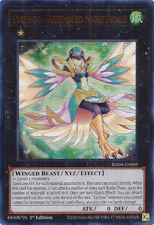 Lyrilusc - Assembled Nightingale [RA04-EN069] Ultra Rare | GnG Games