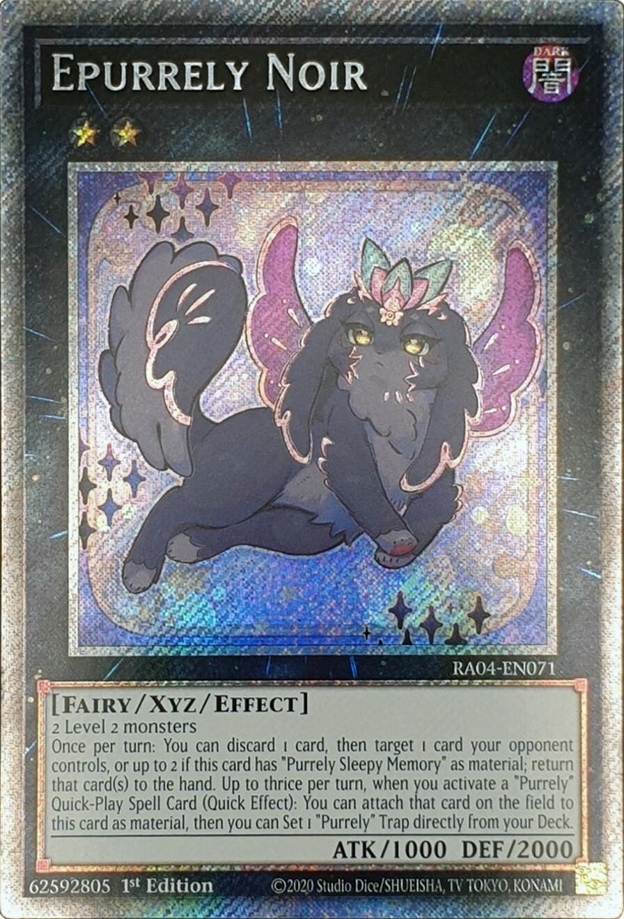Epurrely Noir [RA04-EN071] Platinum Secret Rare | GnG Games