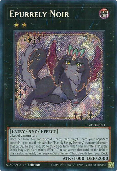 Epurrely Noir [RA04-EN071] Secret Rare | GnG Games