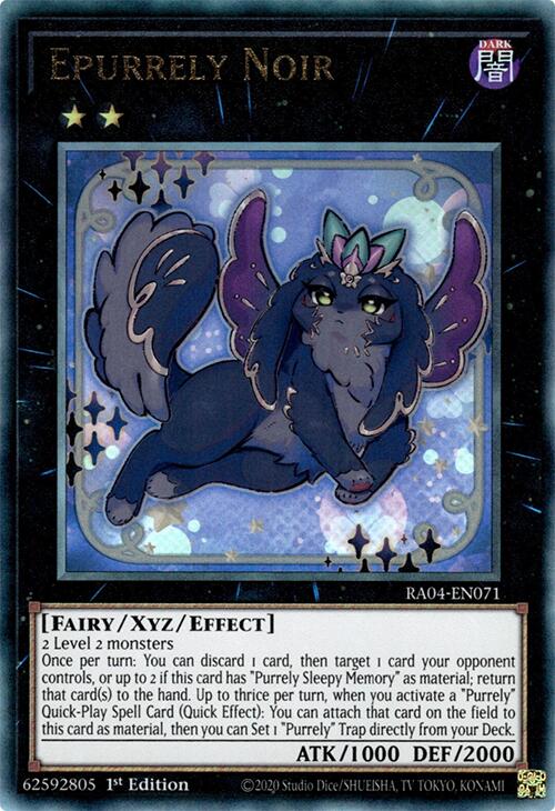 Epurrely Noir [RA04-EN071] Prismatic Ultimate Rare | GnG Games