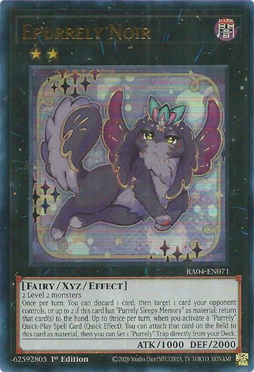 Epurrely Noir [RA04-EN071] Ultra Rare | GnG Games