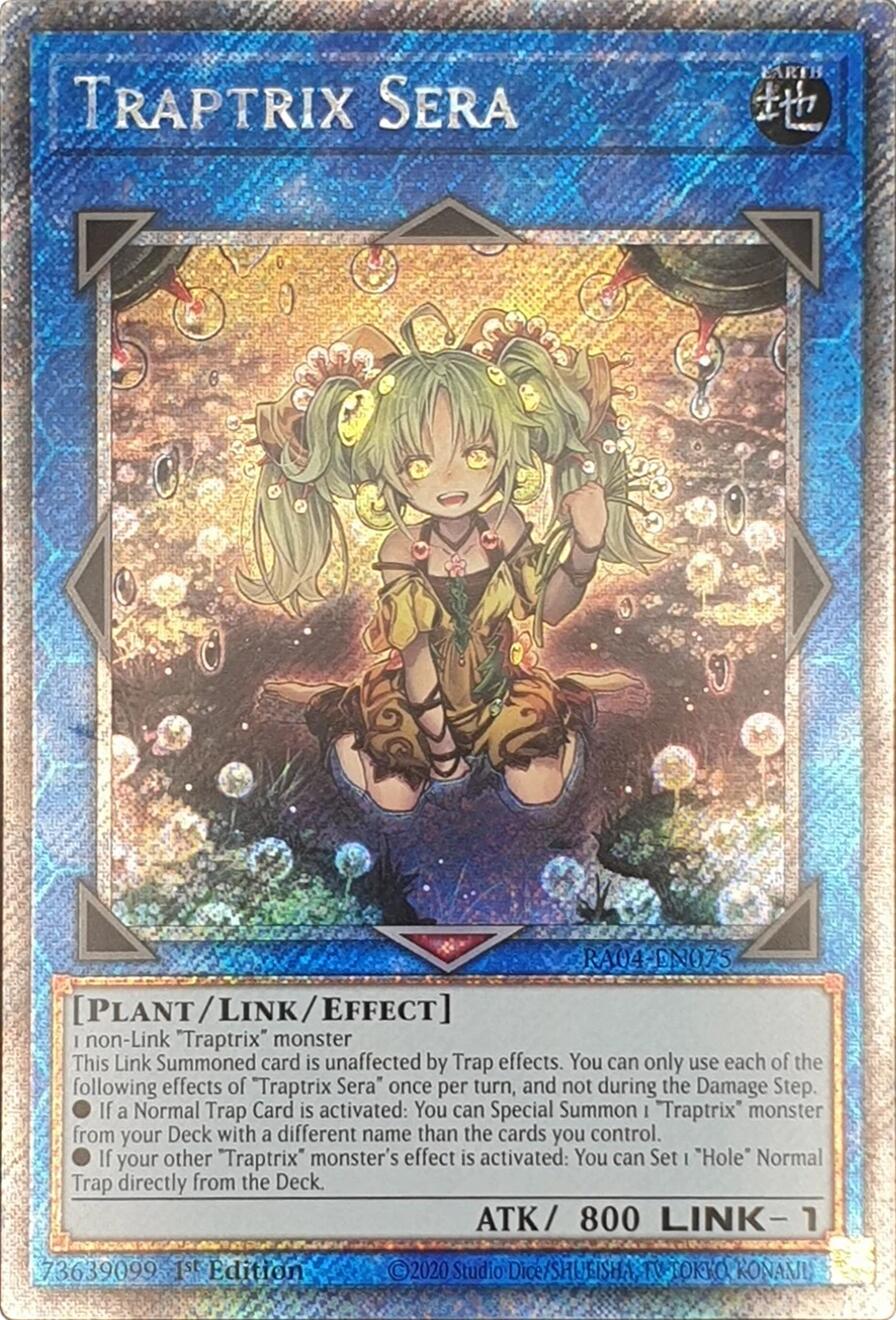 Traptrix Sera [RA04-EN075] Platinum Secret Rare | GnG Games