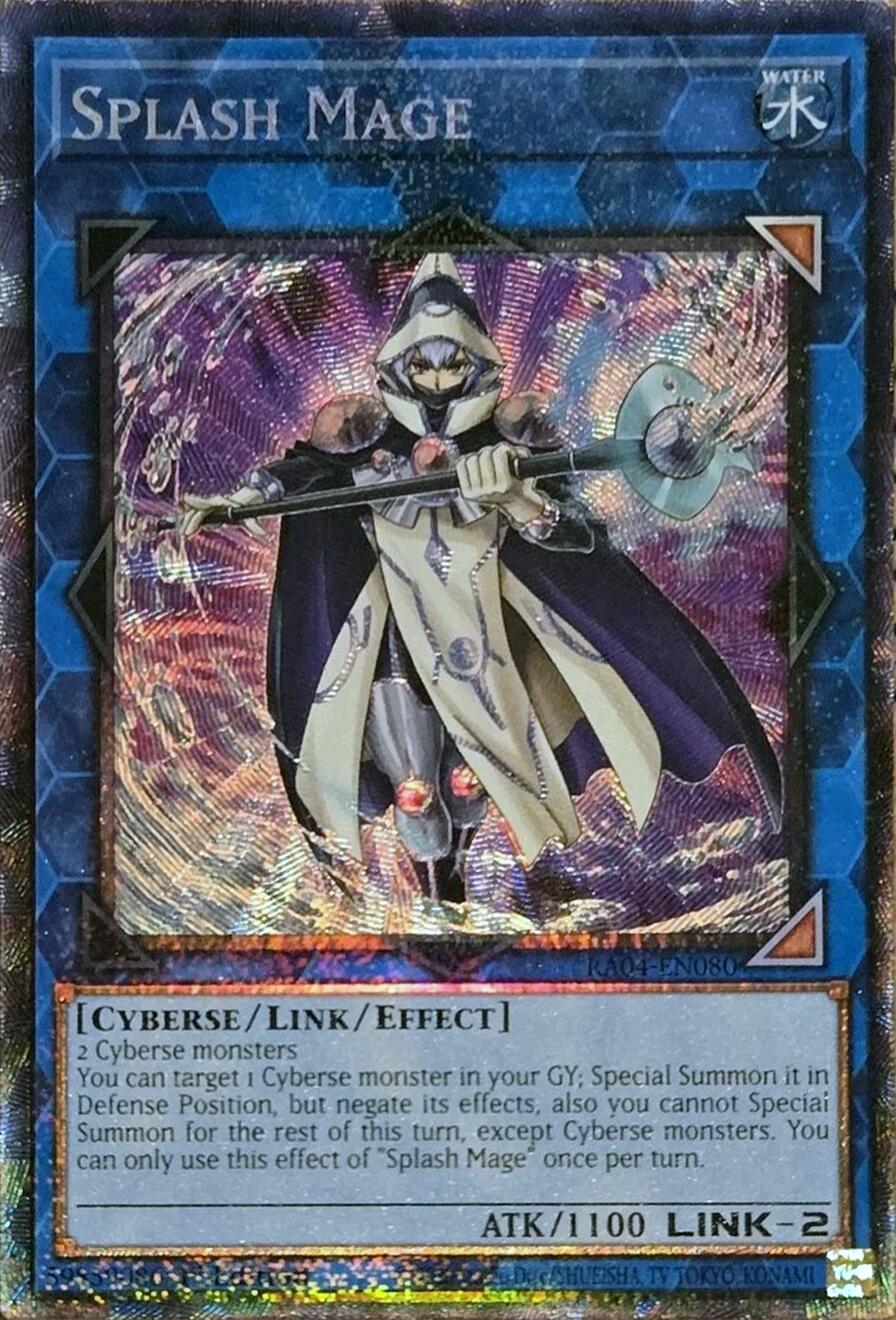 Splash Mage [RA04-EN080] Prismatic Collector's Rare | GnG Games