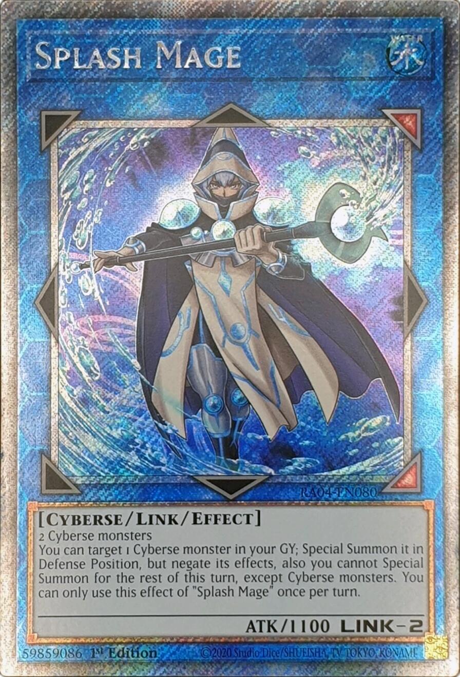 Splash Mage [RA04-EN080] Platinum Secret Rare | GnG Games