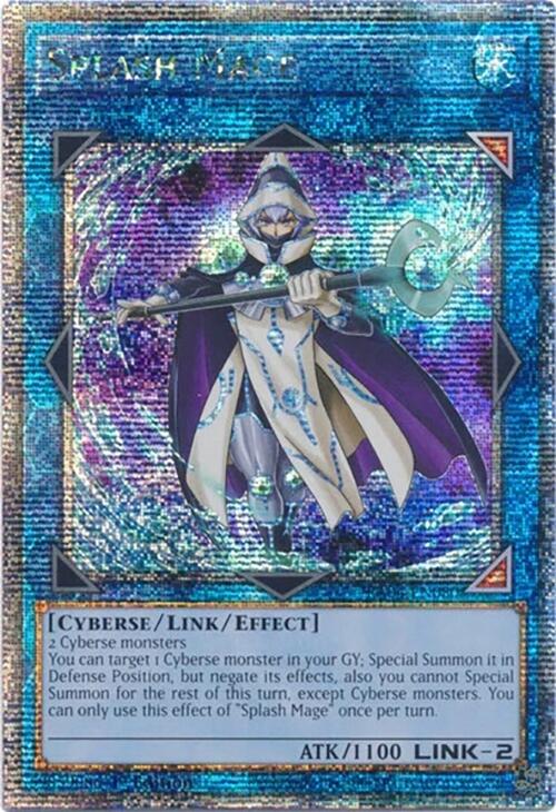 Splash Mage [RA04-EN080] Quarter Century Secret Rare | GnG Games