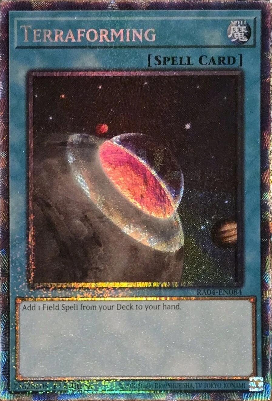 Terraforming [RA04-EN084] Prismatic Collector's Rare | GnG Games