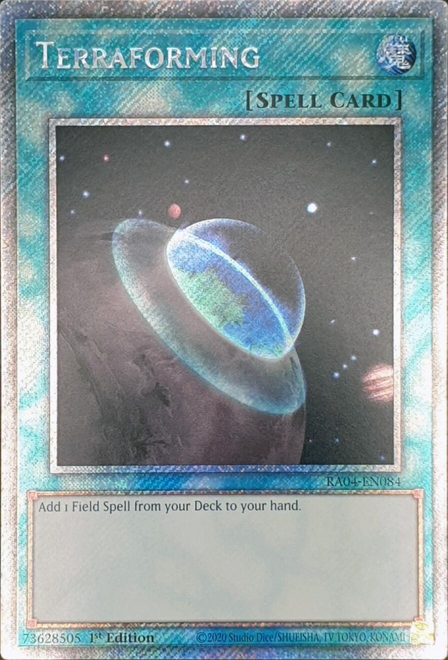 Terraforming [RA04-EN084] Platinum Secret Rare | GnG Games