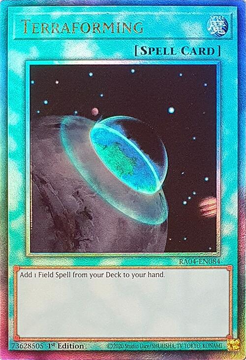 Terraforming [RA04-EN084] Prismatic Ultimate Rare | GnG Games