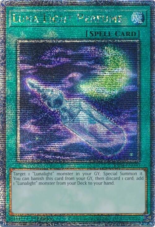 Luna Light Perfume [RA04-EN090] Quarter Century Secret Rare | GnG Games