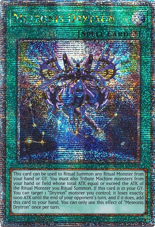 Meteonis Drytron [RA04-EN096] Quarter Century Secret Rare | GnG Games