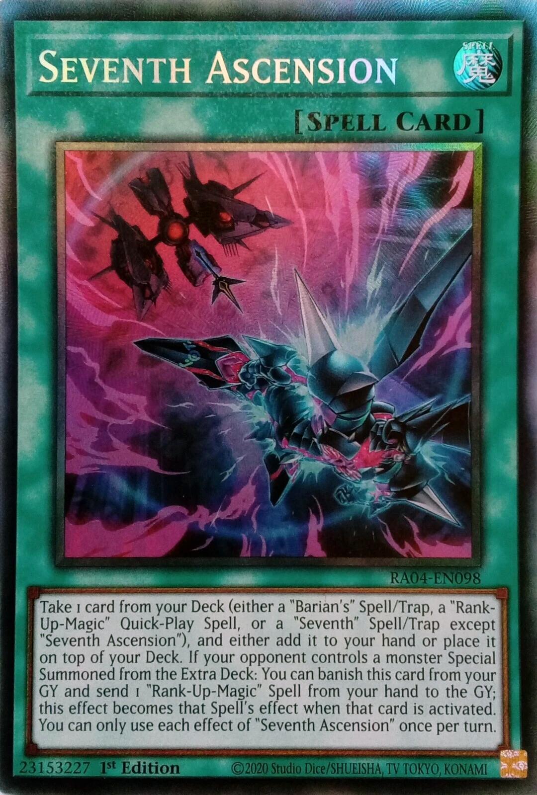 Seventh Ascension [RA04-EN098] Prismatic Collector's Rare | GnG Games