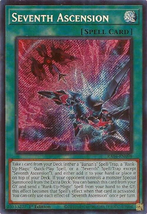 Seventh Ascension [RA04-EN098] Secret Rare | GnG Games