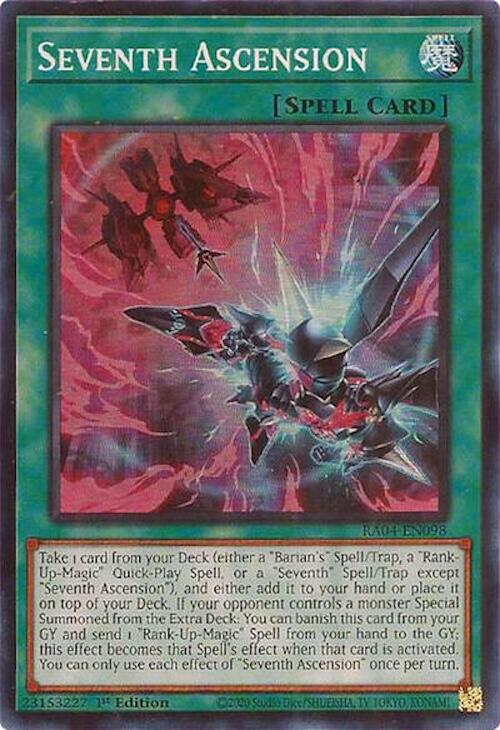 Seventh Ascension [RA04-EN098] Super Rare | GnG Games