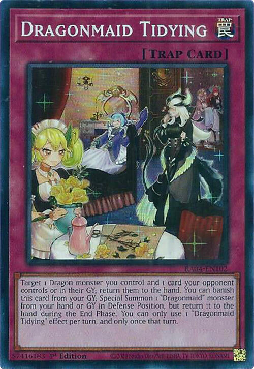 Dragonmaid Tidying [RA04-EN102] Super Rare | GnG Games