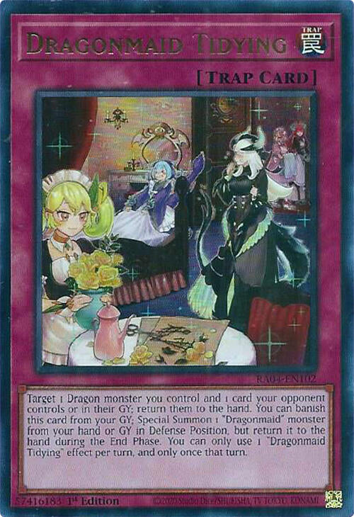 Dragonmaid Tidying [RA04-EN102] Ultra Rare | GnG Games