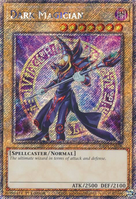 Dark Magician (8th Art) [RA04-EN106] Platinum Secret Rare | GnG Games