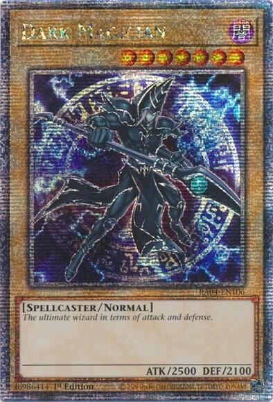 Dark Magician (7th Art) [RA04-EN106] Quarter Century Secret Rare | GnG Games