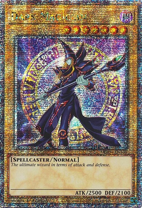 Dark Magician (8th Art) [RA04-EN106] Quarter Century Secret Rare | GnG Games
