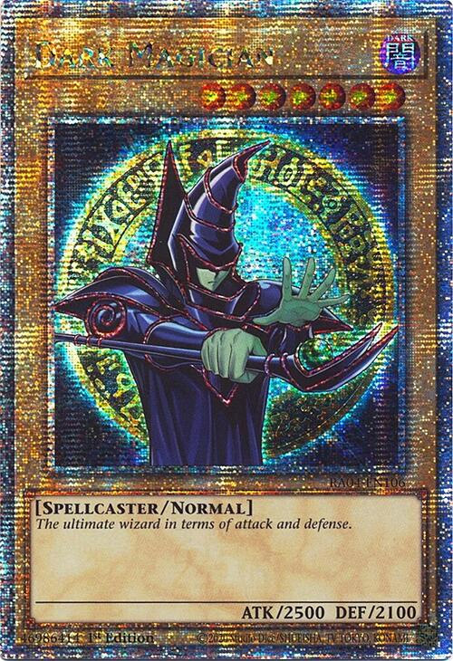 Dark Magician (9th Art) [RA04-EN106] Quarter Century Secret Rare | GnG Games