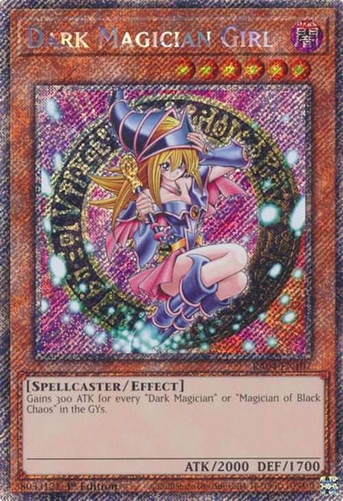 Dark Magician Girl (3rd Art) [RA04-EN107] Platinum Secret Rare | GnG Games