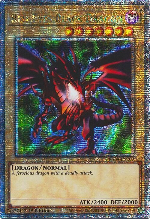 Red-Eyes Black Dragon (4th Art) [RA04-EN109] Quarter Century Secret Rare | GnG Games