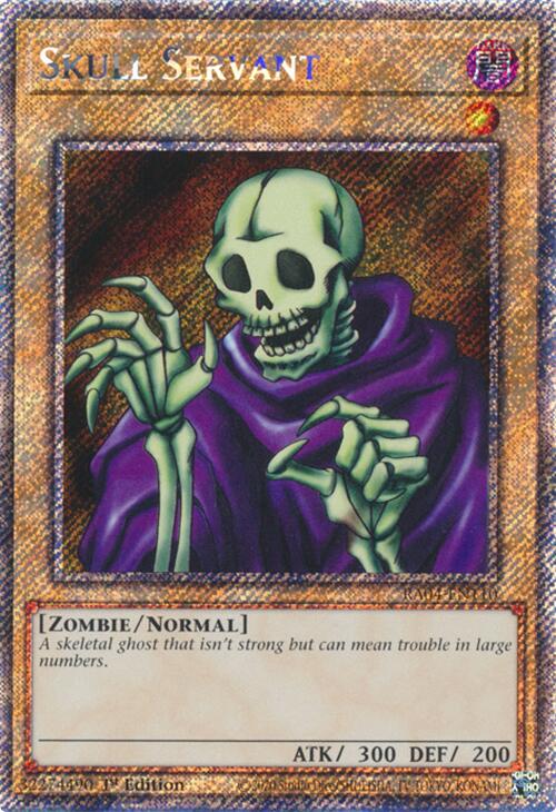 Skull Servant [RA04-EN110] Platinum Secret Rare | GnG Games